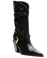 Schutz Women's Sable Pointed Toe Dress Boots