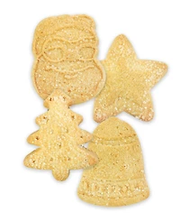 Original Gourmet Robert Finale Nativity Music Light Cookie Tin, 4 Pieces
