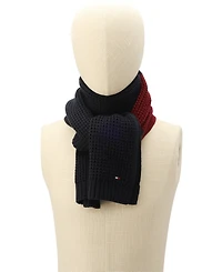 Tommy Hilfiger Men's Waffle Stripe Scarf