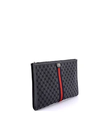 Pre-Owned Balenciaga x Gucci The Hacker Project Laptop Pouch Bb Canvas