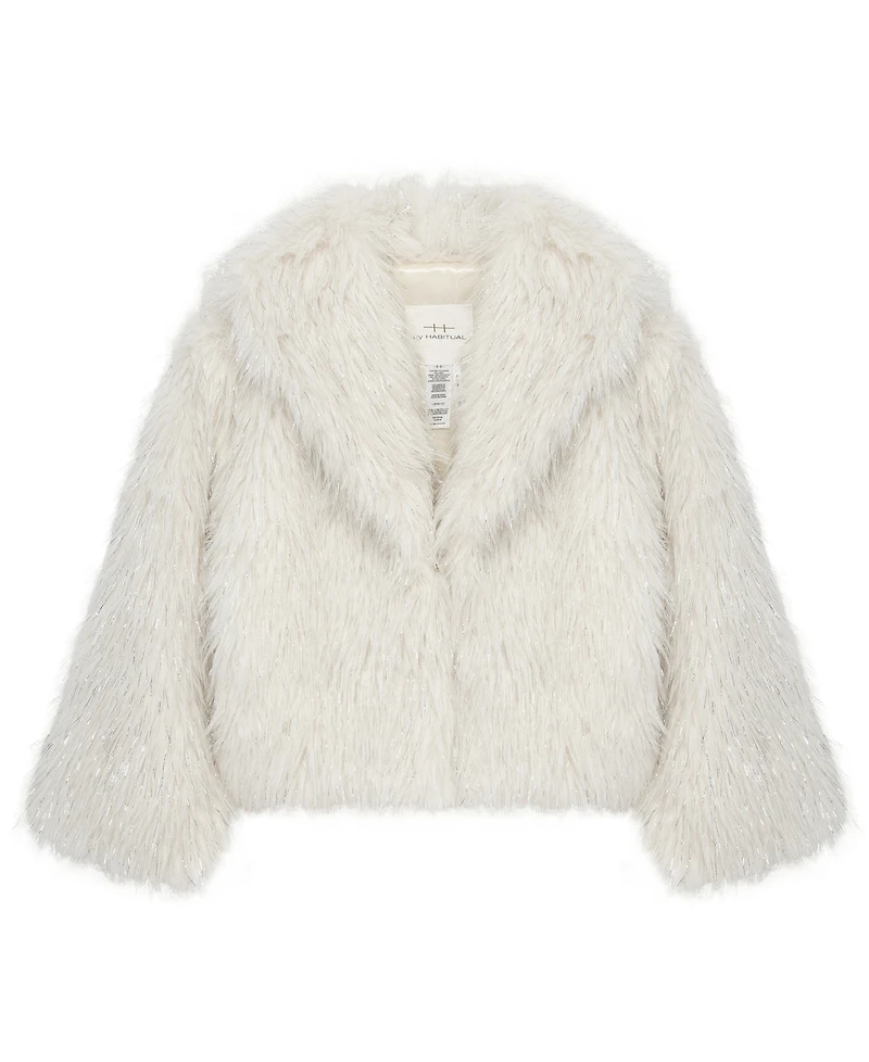 Habitual Kid Girls 7-16 Metallic Shawl Collar Jacket