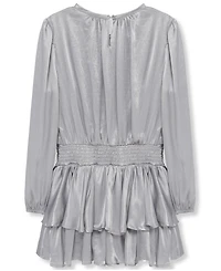Habitual Kid Girls 7-16 Long Sleeves Ruffle Dress
