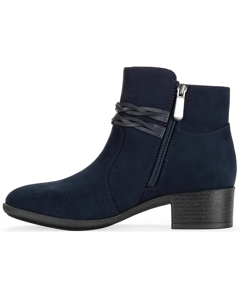 Style & Co Women's Rubyyy Belt Block Heel Booties, Macy's Exclusive