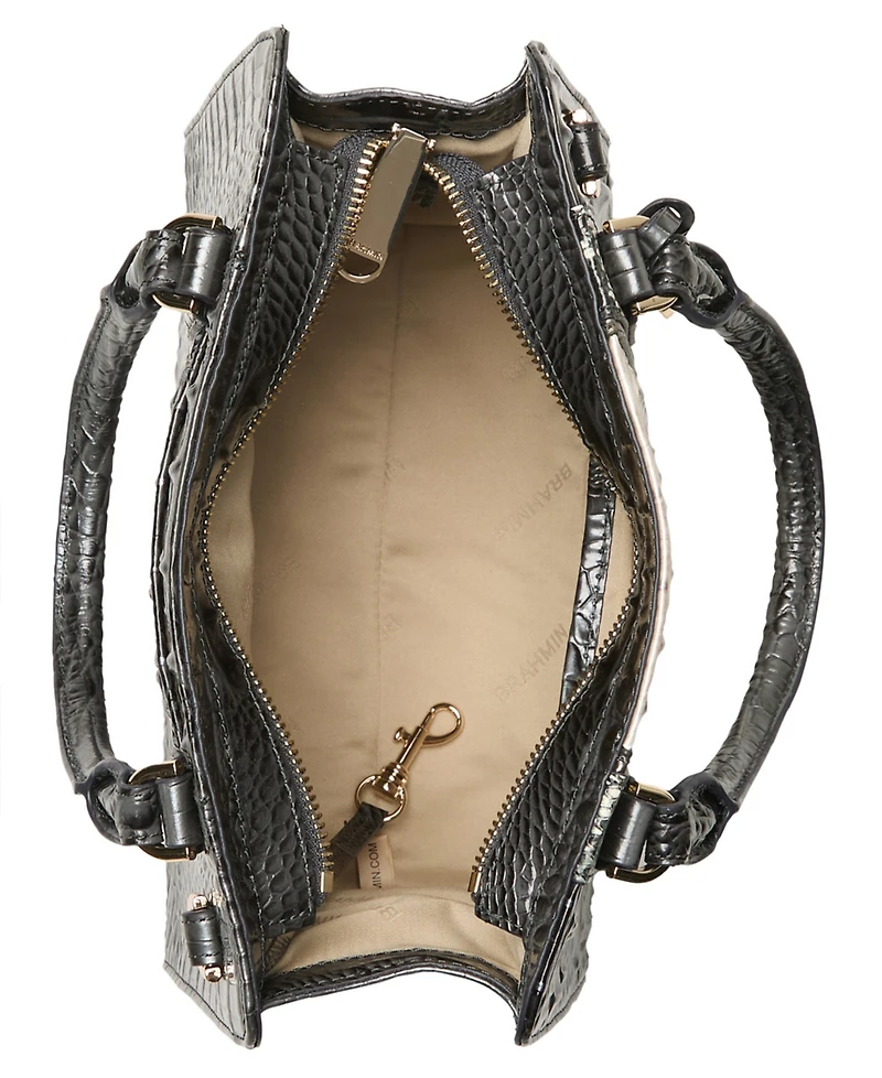 Brahmin Cami Nottingham Square Shaped Small Satchel Bag