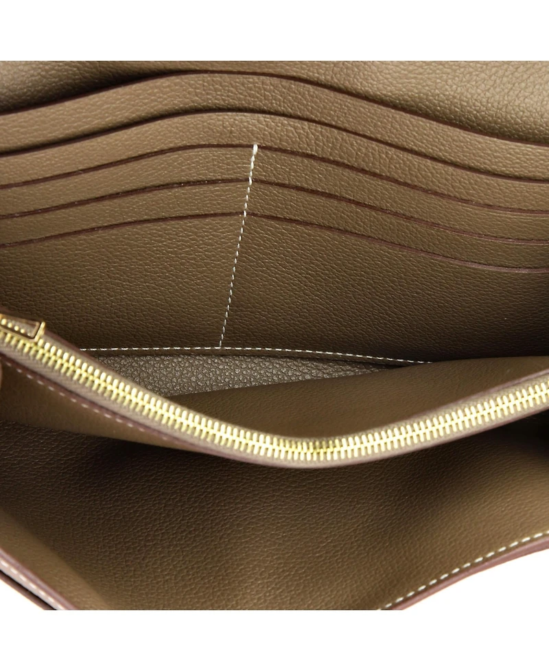 Pre-Owned HERMES Constance To Go Wallet Evercolor