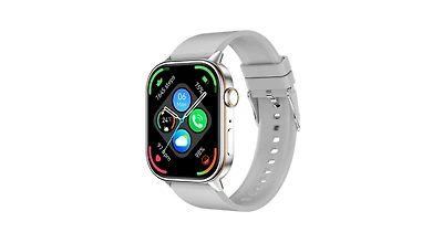 Ruxing Smart Smart watch Bluetooth Call Gps Multi System Positioning Sports Waterproof Health Monitor -Silver