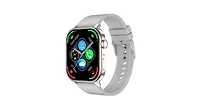 Ruxing Smart Smart watch Bluetooth Call Gps Multi System Positioning Sports Waterproof Health Monitor -Silver