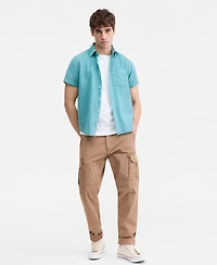 Sun + Stone Men's Linen Hero Shirt, Macy's Exclusive