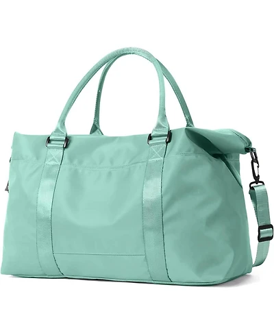 Grass Weekender Travel Bag - Small Gym Bag for Men & Women, Overnight Bag with Trolley Sleeve, Airplane Travel Essentials