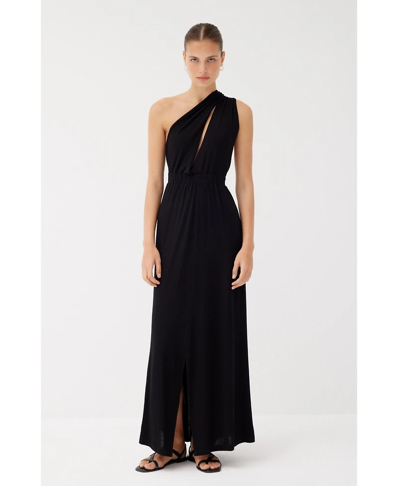 Labeca London Us Women's Laila Black Multiway Maxi Dress - m-l /