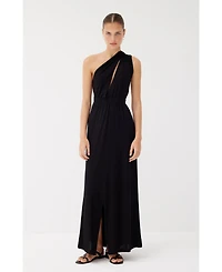 Labeca London Us Women's Laila Black Multiway Maxi Dress - m-l /