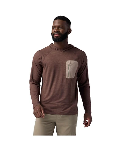 Men's Backcountry Destination Pullover Hoodie Performance Shirts Long Sleeve