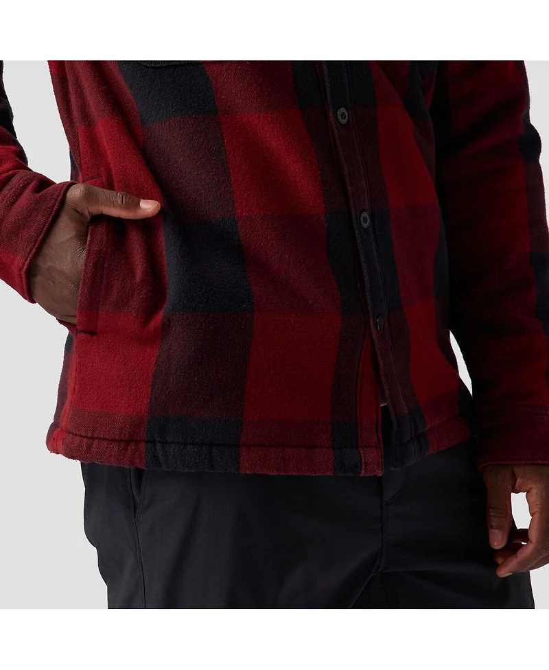 Backcountry Men's Venture Pile-Fleece Lined Flannel Shirt Jacket-