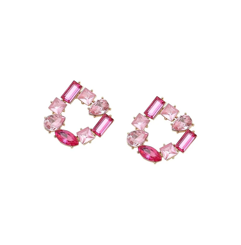 Sohi Crystal Stud Earrings