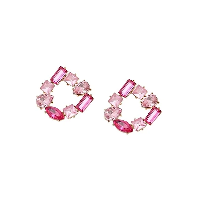 Sohi Crystal Stud Earrings