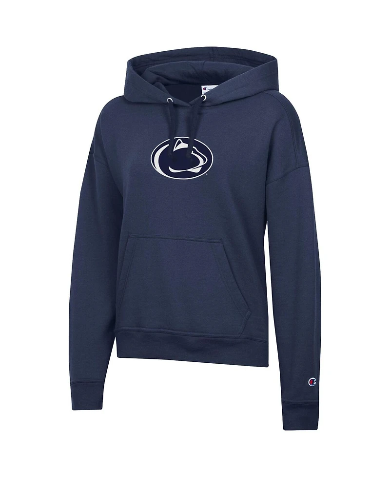 Champion Women's Navy Penn State Nittany Lions Powerblend Fleece Hoodie
