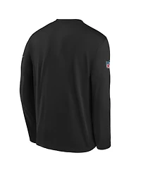Nike Big Boys and Girls Black San Francisco 49ers 2025 Rivalries Collection Sideline Legend Dri-fit Long Sleeve T-Shirt