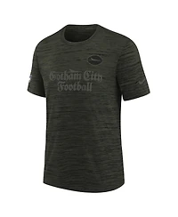 Nike Big Boys and Girls Gotham Green New York Jets 2025 Rivalries Collection Sideline Velocity Dri-fit T-Shirt