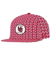 Under Armour Men's Red Utah Utes Gameday ArmourFuse Snapback Hat
