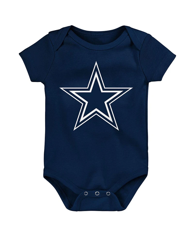 Outerstuff Newborn 3-Piece Dallas Cowboys Little Tike Bodysuit Set
