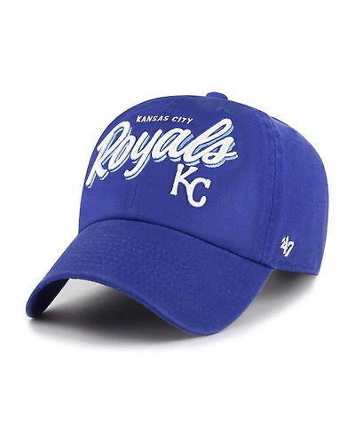 '47 Brand Women's Royal Kansas City Royals Ariana Clean Up Adjustable Hat