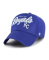 '47 Brand Women's Royal Kansas City Royals Ariana Clean Up Adjustable Hat