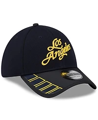 New Era Men's Midnight Blue Los Angeles Rams 2025 Rivalries Collection Fan Pack 39THIRTY Flex Hat