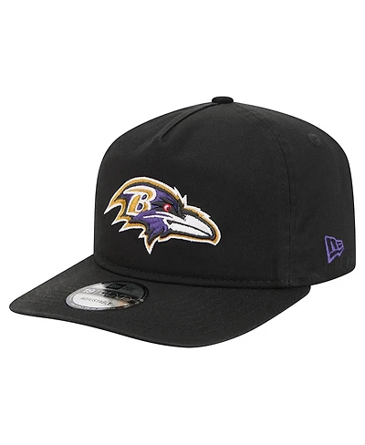 New Era Men's Black Baltimore Ravens Team 19TWENTY Adjustable Hat