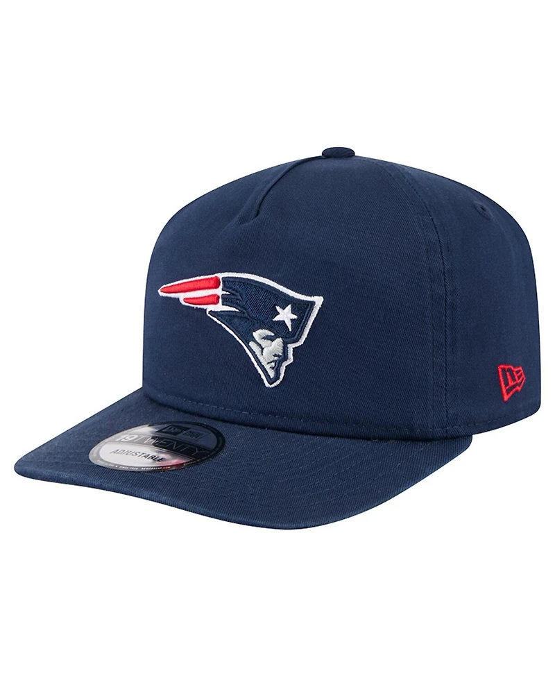 New Era Men's Navy New England Patriots Team 19TWENTY Adjustable Hat