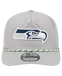 New Era Men's Gray Seattle Seahawks Rope 19TWENTY Hat