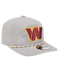 New Era Men's Gray Washington Commanders Rope 19TWENTY Hat