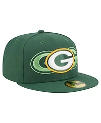 New Era Men's Green Bay Packers Tri-Hit 59FIFTY Fitted Hat