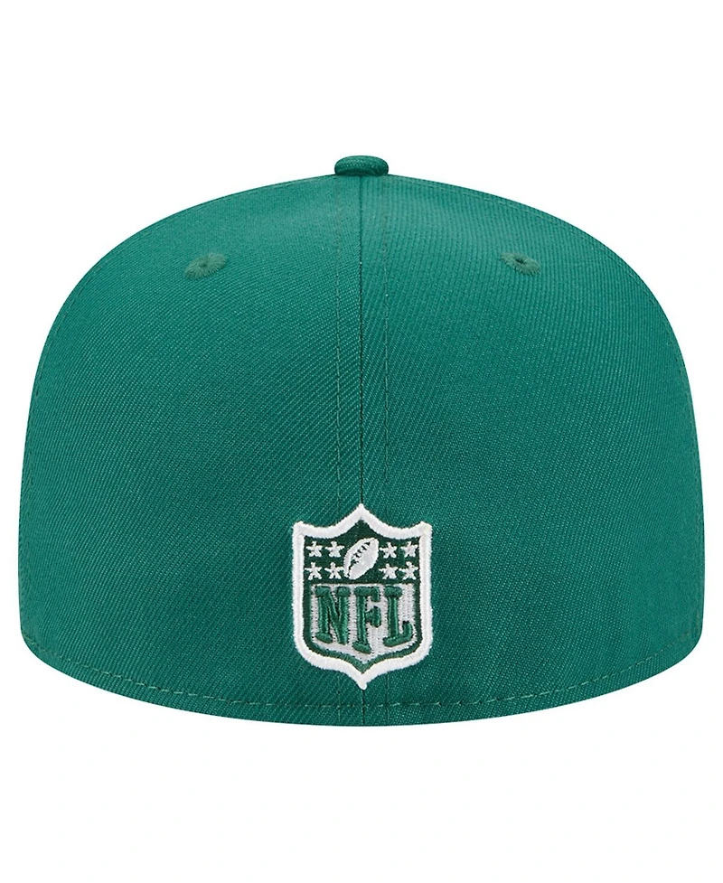 New Era Men's Green York Jets Tri-Hit 59FIFTY Fitted Hat
