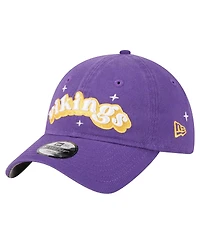 New Era Big Girls Purple Minnesota Vikings Cheer 9TWENTY Adjustable Hat