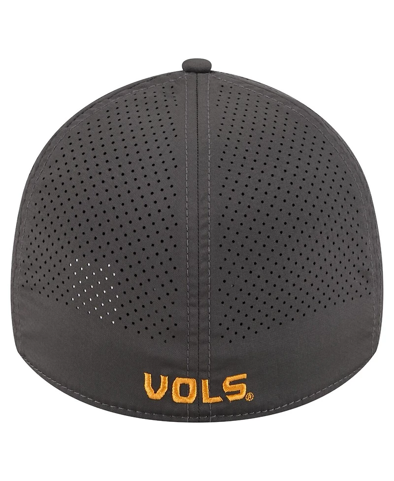 New Era Men's Charcoal Tennessee Volunteers Rope 39THIRTY Flex Hat