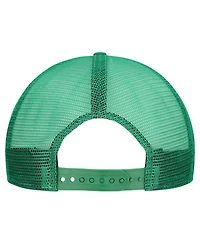 New Era Men's Cream/Kelly Green Philadelphia Eagles Throwback Cutout A-Frame 9FIFTY Snapback Hat
