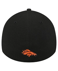 New Era Men's Black Denver Broncos Scoreboard 39THIRTY Flex Hat