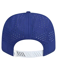 New Era Men's White/Royal Los Angeles Dodgers Established Patch 9SEVENTY Adjustable Hat
