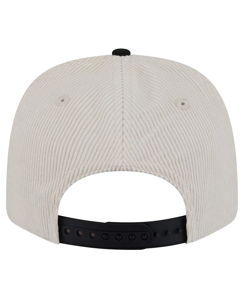 New Era Men's Cream/Black Cincinnati Reds Loyal 9SEVENTY Adjustable Hat