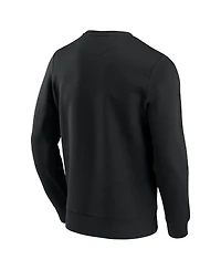 Fanatics Men's Black All Blacks Essentials Logo Fleece Pullover Sweatshirt