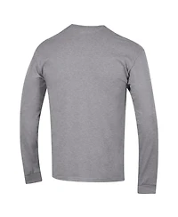 Champion Men's Heather Gray Alabama Crimson Tide Arch Over Logo Long Sleeve T-Shirt