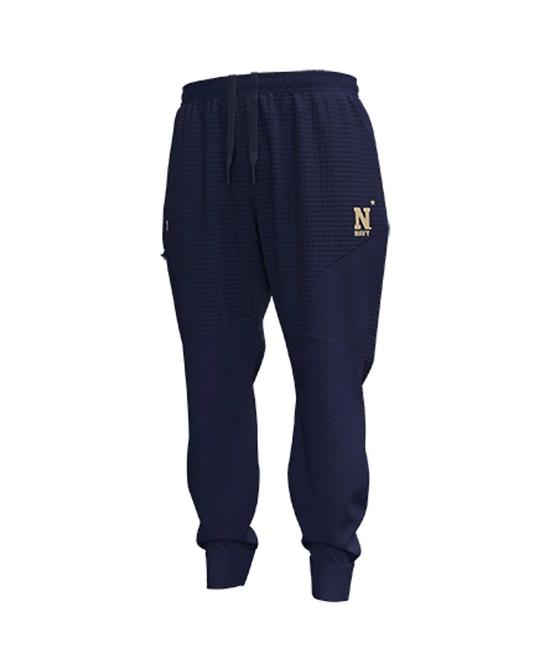 Under Armour Men's Navy Midshipmen Unstoppable Fleece Jogger Pants