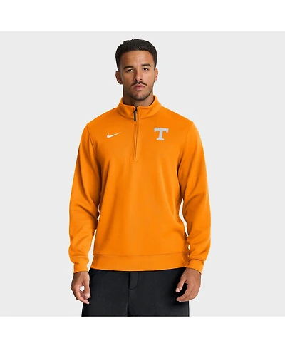 Nike Men's Tennessee Orange Volunteers 2025 Coaches Premium Dri-fit Half-Zip Pullover Hoodie