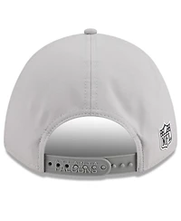 New Era Men's Gray Atlanta Falcons 2025 Sideline M-Crown 9FORTY Adjustable Hat