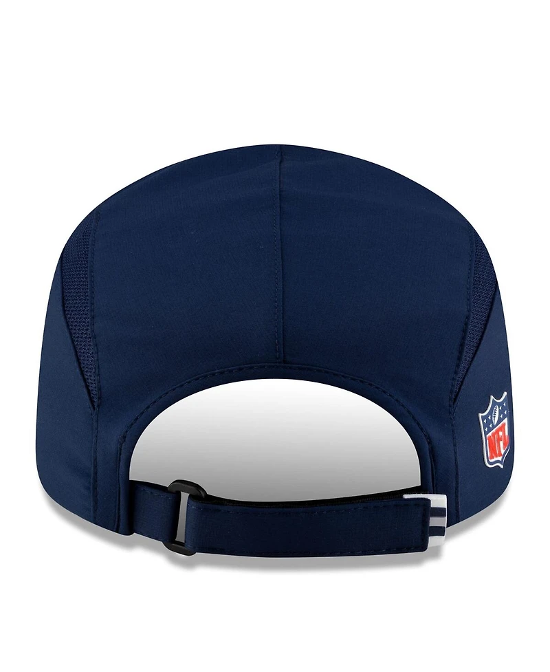 New Era Men's Navy Dallas Cowboys 2025 Sideline Runner Adjustable Hat