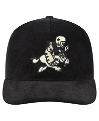 New Era Men's Black Dallas Cowboys Retro Joe Nostalgic Corduroy Golfer Adjustable Hat