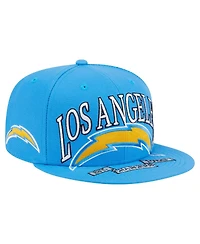 New Era Men's Powder Blue Los Angeles Chargers Oversized 59FIFTY Fitted Hat