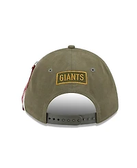 New Era Men's Olive San Francisco Giants A-Frame 9FORTY Adjustable Hat