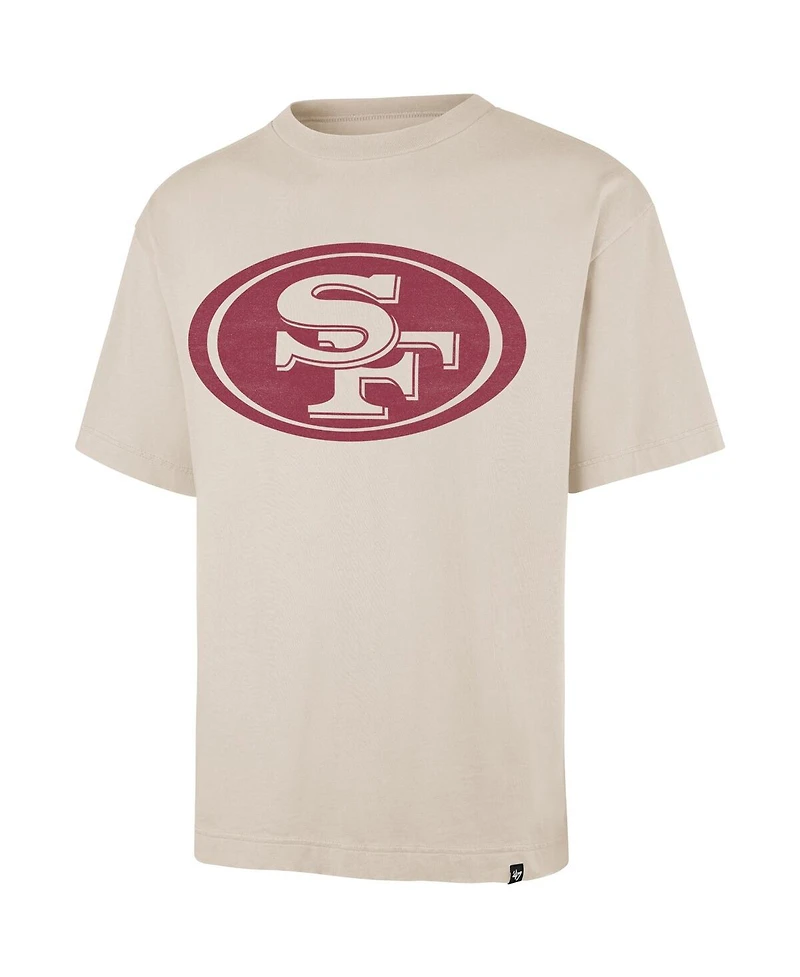 '47 Brand Men's Tan San Francisco 49ers Bouldering Imprint Ravine Foundation T-Shirt