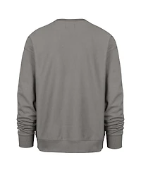 '47 Brand Men's Gray New York Knicks Offside Foundation Crew Neck Sweatshirt